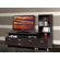 Nexera Element Entertainment Center with Wide Satellite Unit in Espresso