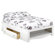 Nexera Dixie Bed in White Lacquer