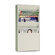 Buddy Products 5 Pocket Literature Display Rack, 9-1/8"x3/4"x10-5/8", Putty