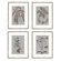 Epic Art Buchoz Flowers on Gray I Wall Art Collection