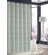 Trump Home Mar-A-Lago Stripe Shower Curtain in Morning Mist