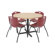 Regency Hospitality Four Chairs with Round Table