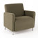 Lesro Ravenna Series Lounge Chair with Wood Frame