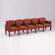 Lesro Brewster Five Seats with Center Arm