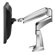 Workrite Ergonomics Ergonomics Poise Single Monitor Arm with C-Clamp and Grommet Mount