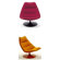 Artifort 585 Chair and Ottoman by Geoffrey Harcourt
