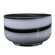 Kosta Boda Twist Black & White Bowl