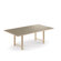 ABCO 72" Wide Rectangle Top Conference Table with H Base