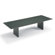 ABCO 96" Wide Rectangle Top Conference Table with Slab Base