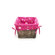 Lambs & Ivy Raspberry Swirl Crib Bedding Collection