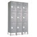 Penco Vanguard Lockers - Triple Tier - 3 Sections (Assembled) with optional Slope Top Kit, Front and End Bases