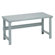Penco Open Work Bench - Steel Top, Adjustable Height with Shelf