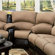 Recline Designs Jupiter Dual Reclining Sleeper Sectional