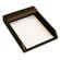 Dacasso 8000 Series Walnut and Leather Front-Load Letter Tray