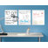 WallCandy Arts White Board (Set of 3)