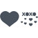 WallCandy Arts Chalkboard Heart