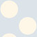 WallCandy Arts Polka Dot Wallpaper in Blue and Almond