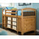 NE Kids School House Junior Twin Loft Storage Bed