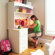 Maxtrix Kids 51.5" W Student Computer Desk and Hutch Set