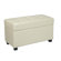OSP Designs Metro Collection Rectangular Vinyl Storage Ottoman