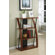 OSP Designs Aurora Bookcase with Powdercoated Black Accents