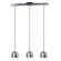 ET2 Brahma 3 Light Linear Island Pendant