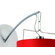 ET2 Passion  Wall Sconce in Chrome/Satin Nickel