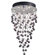 ET2 Cascada 7-Light Flush Mount