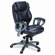 Mayline Group 300 Series Mid-Back Leather Swivel / Tilt Office Chair with Arms