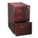Mayline Group Corsica Pedestal, 15W x 24D x 27H, Mahogany
