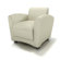 Mayline Group Santa Cruz Leather Mobile Lounge Chair