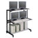 Mayline Group NetStart LAN Support Stations: 48" W LAN Station