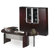 Mayline Group Napoli L-Shape Desk Office Suite
