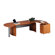 Mayline Group Napoli L-Shape Desk Office Suite