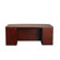 Mayline Group Luminary Double Pedestal Bow Front Desk