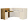 Mayline Group Luminary 42" H X 48" W Reception Station Return