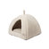 Best Pet Supplies Pet Tent Bed in Beige Corduroy