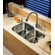 Kraus  Stainless Steel Undermount 32" Double Bowl Kitchen Sink with Pull-Out Kitchen Faucet and Soap Dispenser