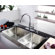 Kraus Farmhouse 36" 70/30 Double Bowl Kitchen Sink with Faucet and Soap Dispenser