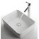 Kraus Ceramic 5" x 15" Rectangular Sink in White with Sheven Single Lever Faucet