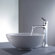 Kraus 18.5" White Round Ceramic Sink and Decorum Faucet