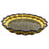 Euroquest Imports Polish Pottery 10.25" Fluted Pie Plate