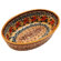 Euroquest Imports Polish Pottery 6" Oval Baking Pan - Pattern DU70