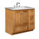 Strasser Woodenworks Simplicity 37" Bathroom Vanity