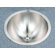 Houzer Club Topmount Conical Bathroom Sink in Satin