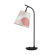 Lights Up! Walker Table Lamp in Powder Coated Black