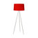 Lights Up! Weegee Floor Lamp in Brushed Nickel
