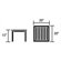 Three Birds Casual Newport Low Square Side Table
