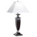 Pacific Coast Lighting Kathy Ireland Essentials Deco Square Table Lamp in Cherry Mahogany