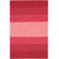 Chandra Rugs India Red Striped Rug